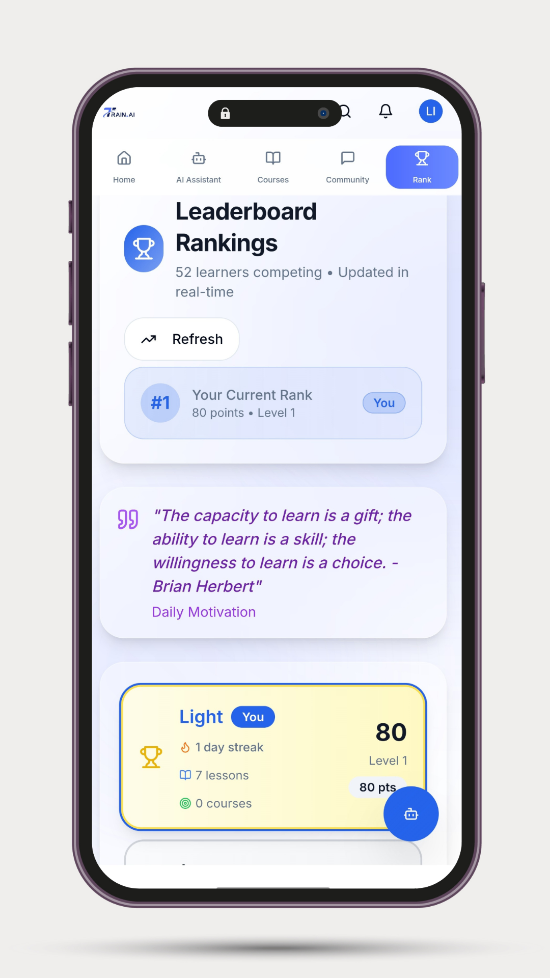 Train AI — Personalized AI & Tech Learning Platform